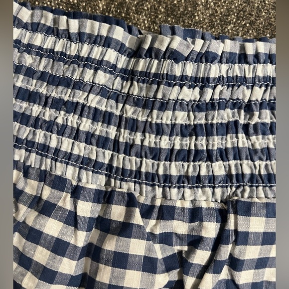 NWT Universal Thread Blue & White Checkered Skirt - Picture 6 of 11
